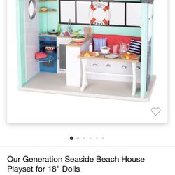 Dollhouse Our Generation Seaside Beach DollHouse