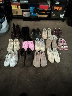 14 pairs of Girls shoes