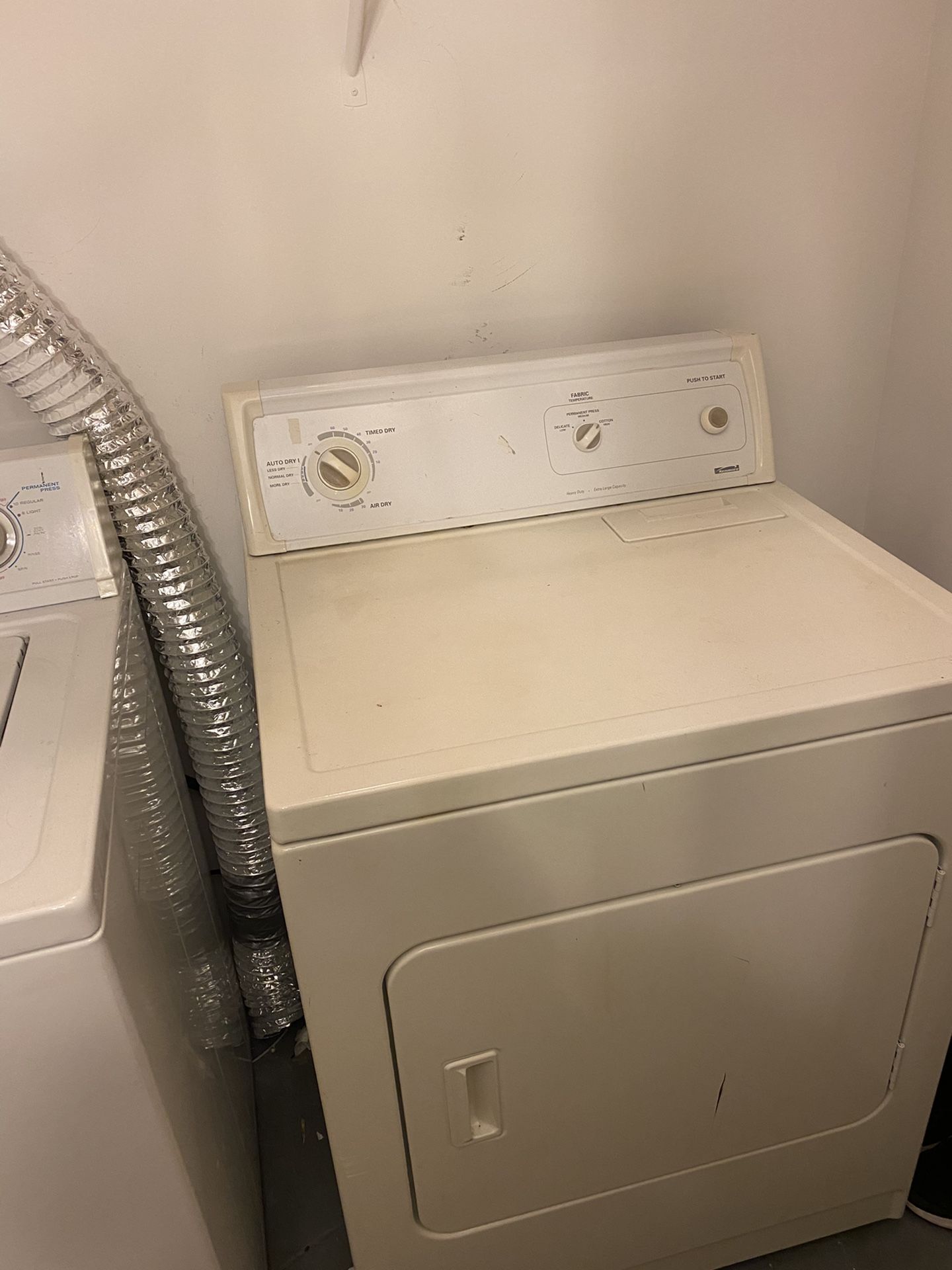 Washer (ESTATE) + Dryer (KENMORE)