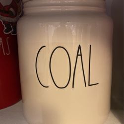 Rae Dunn Coal Canister