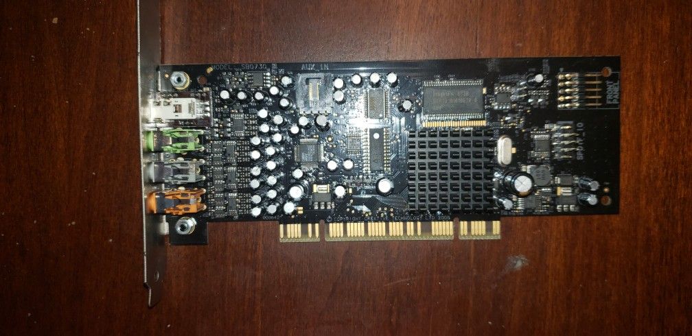 Pci Sound Card Sb0730 5.1 Sound Blaster