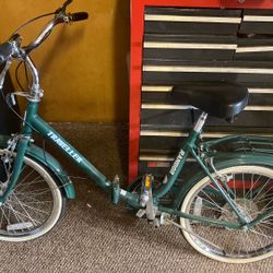 Random Travelled bicycle