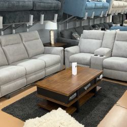 🔥Power Recliners Sofa and Loveseat