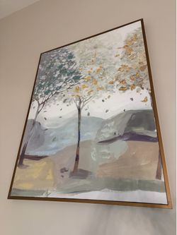 Large Framed Landscape Wall Art