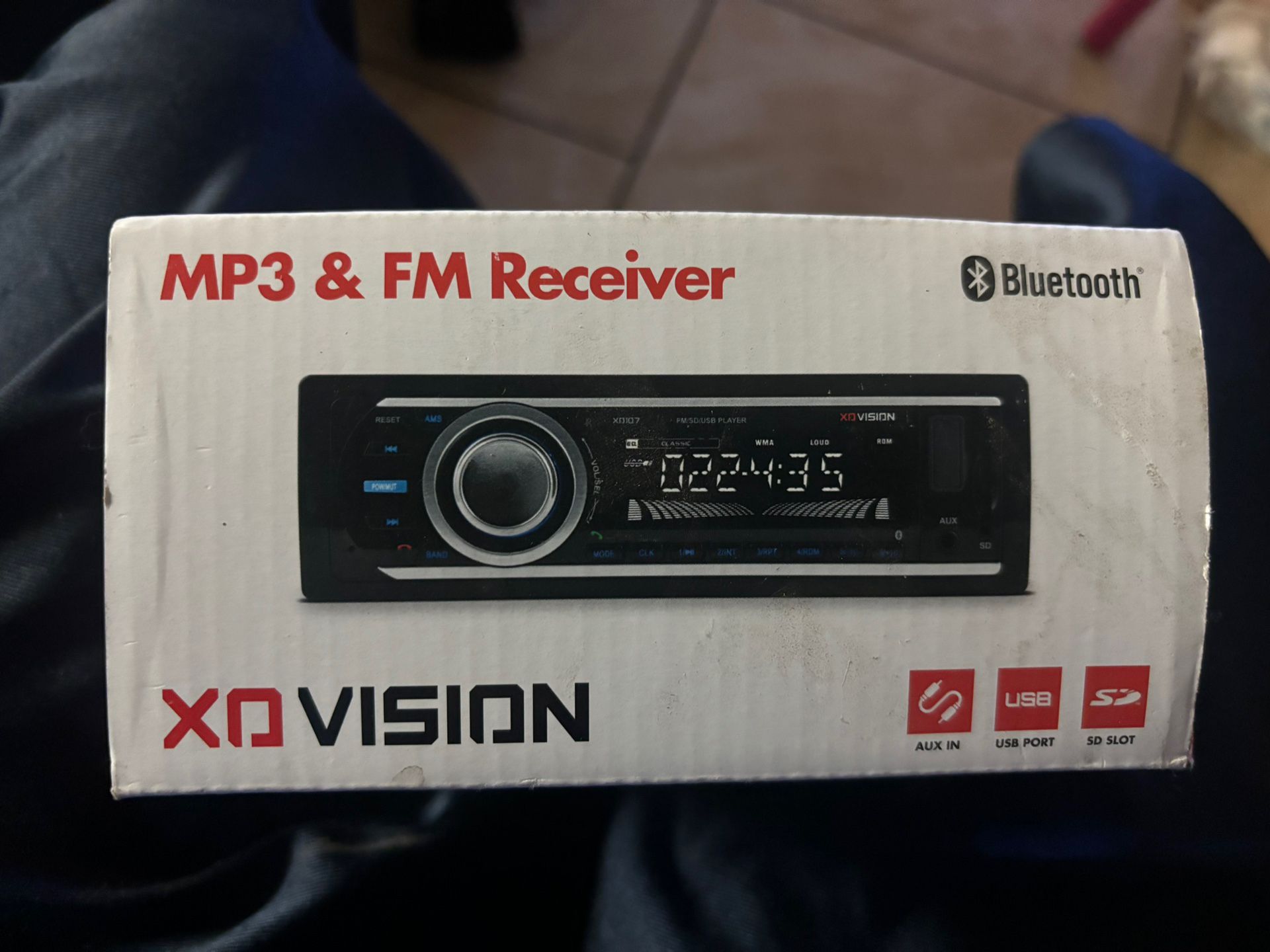 XD Vision MP3 & FM Receiver Stereo