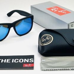Rayban Justin Sunglasses New In Box