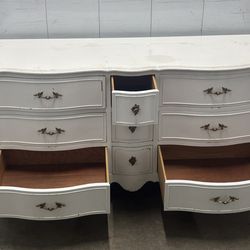 Touraine French Style Custom Drexel Dresser Bureau 9 Drawer