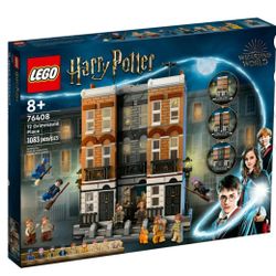 LEGO Harry Potter 12 Grimmauld Place 76408, Headquarters of the Order of the Phoenix Magic Set, Transforming House Model Building with 9 Minifigures i