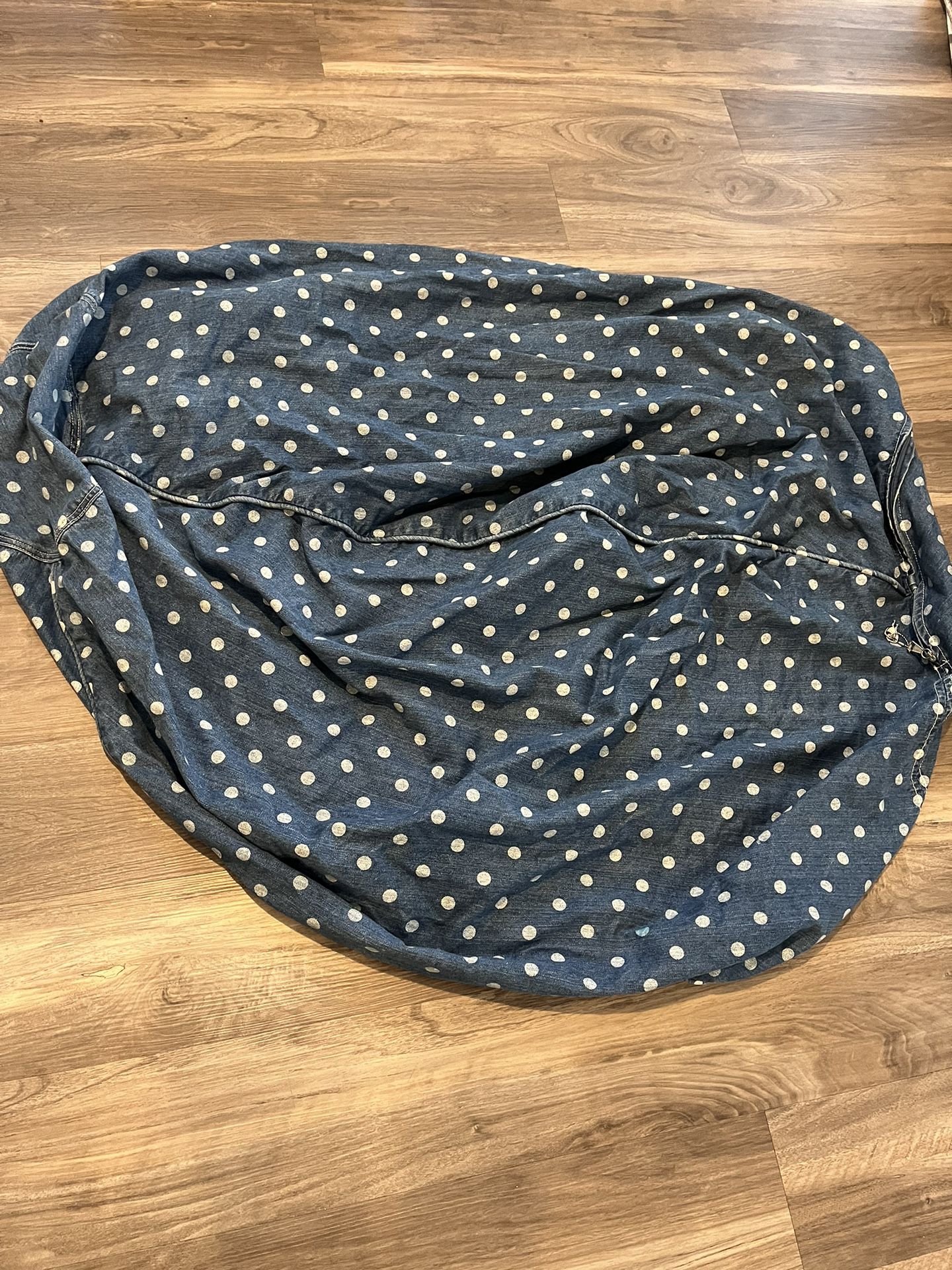 **open to offers** Pottery Barn bean bag chair cover, size  large 41" diameter