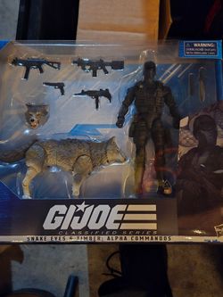 Gi joe classified Snake Eyes & Timber Alpha commando