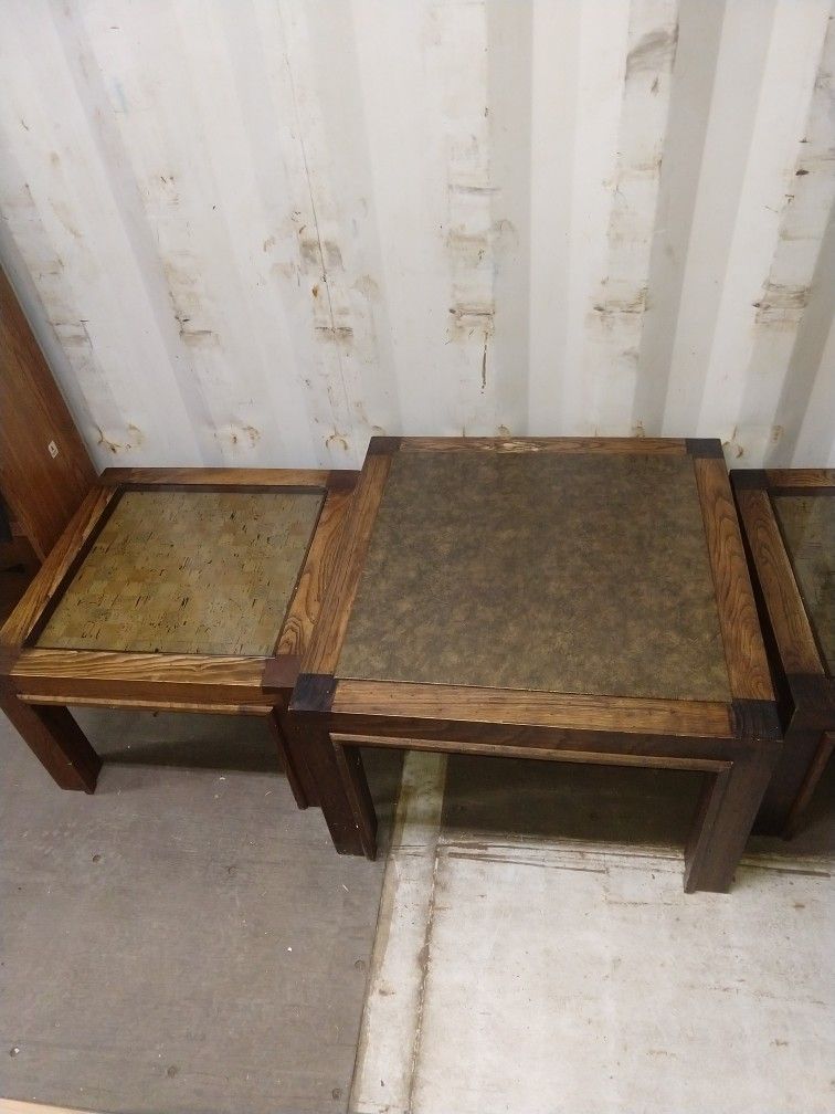 Coffee Table And End Tables