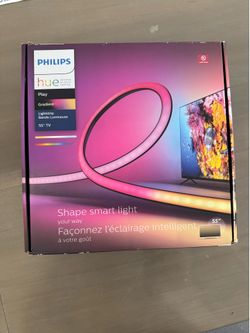 (New in Box) Philips - Hue Play Gradient Lightstrip 55" - Multi