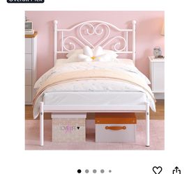 Two twin bed frames