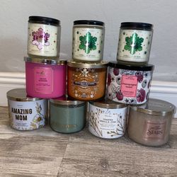 Bath And Body Works Candles 