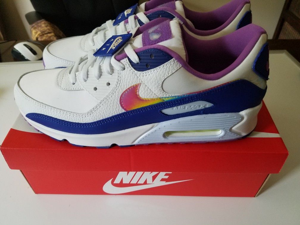 Size 10 Nike Air Max 90 Easter