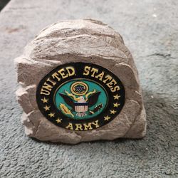 U.S. Army fake rock