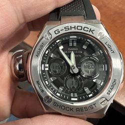 Casio G-Shock Tough Solar 49mm Stainless Steel face