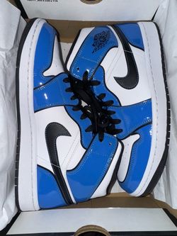 Jordan 1 Mid Signal Blue