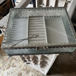 Glass Jewelry Box