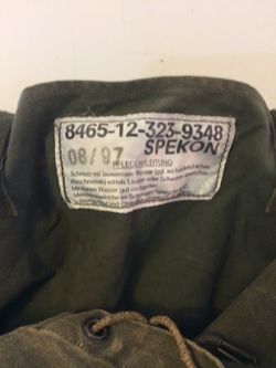 German Military Backpack