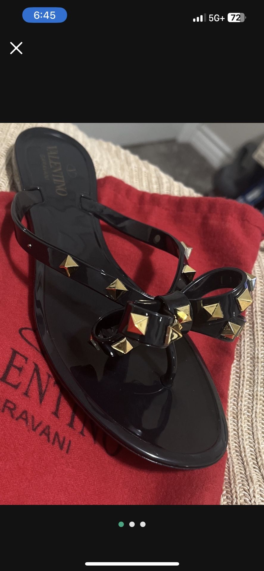 Valentino Sandals Used