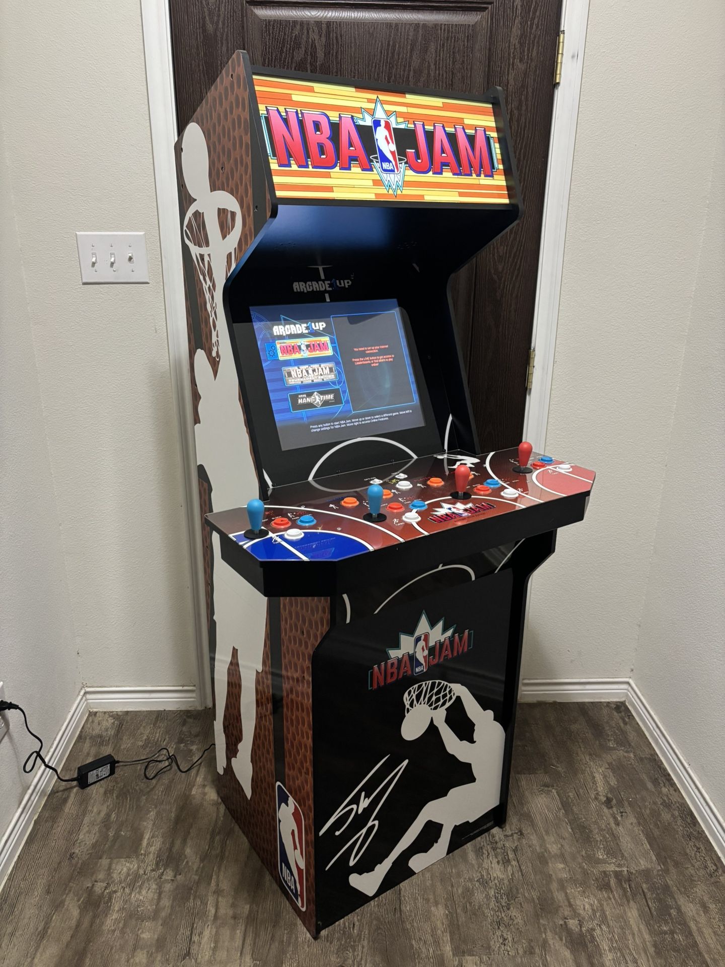 RARE *XL Size* NBA Jam Arcade1up - Excell Cond - 1up Arcade