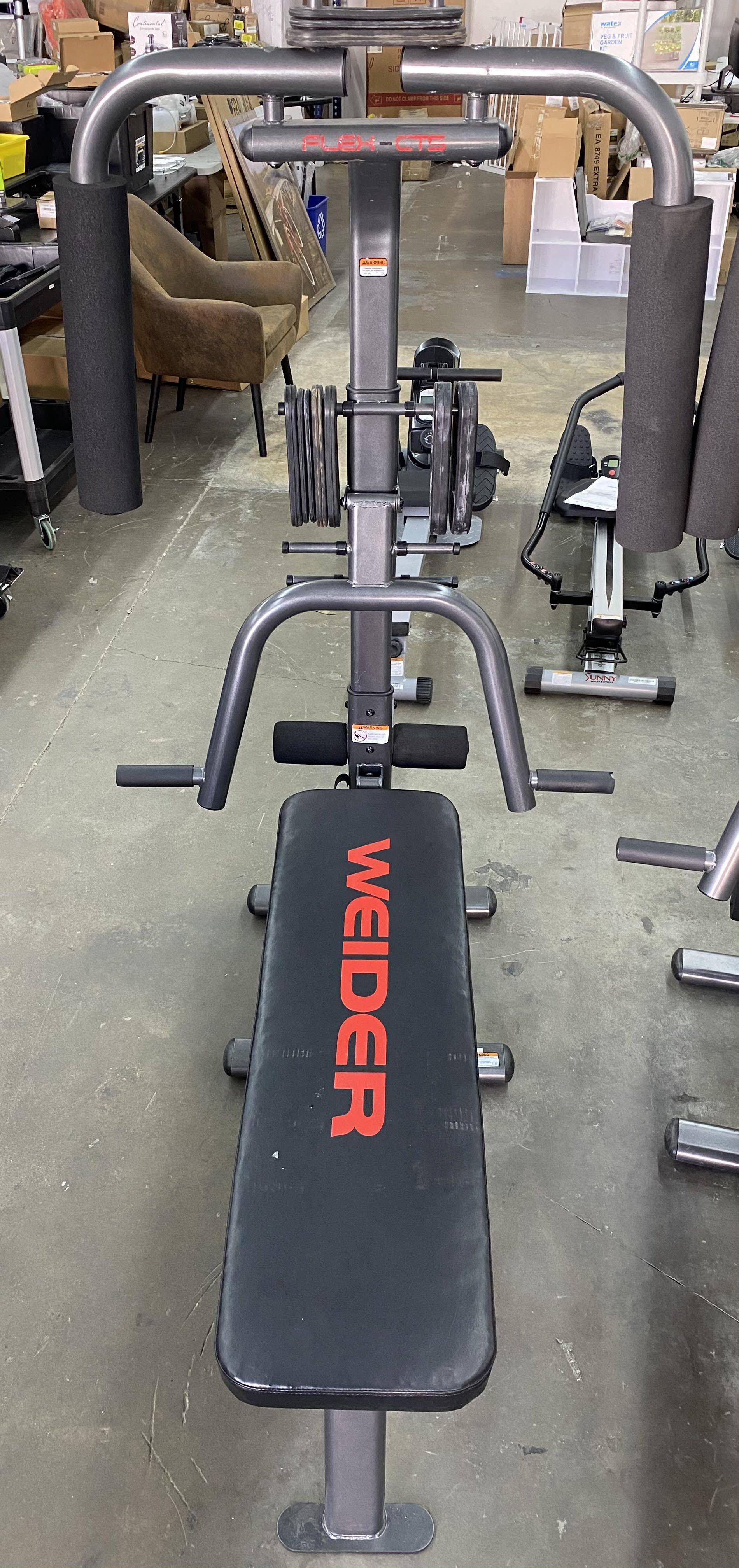 Weider FLEX-CTS Home Gym for Back, chest, and legs. FREE Delivery