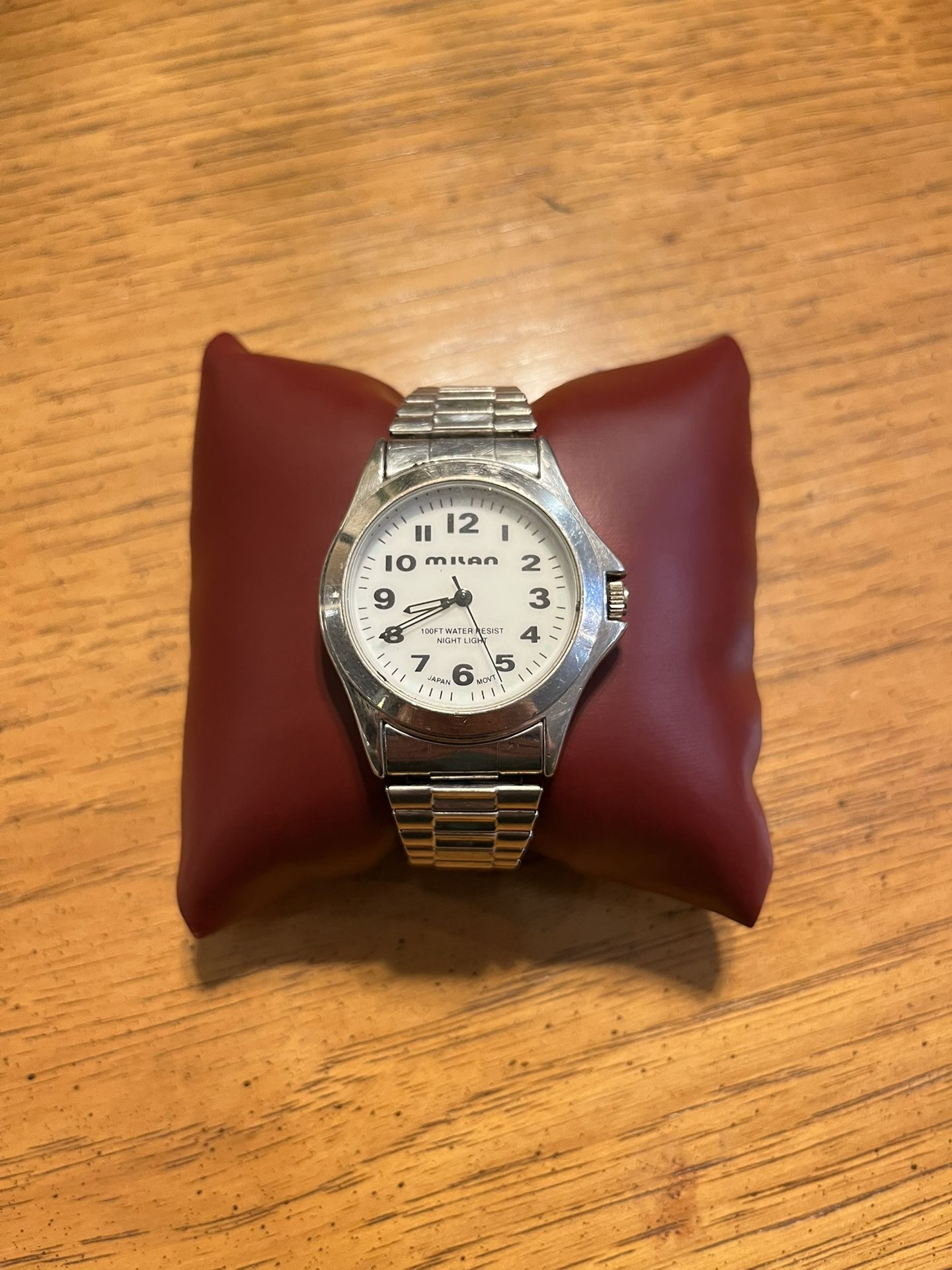 ⏱️ Milan Quartz Stainless Steel Watch – Used Like New – $15