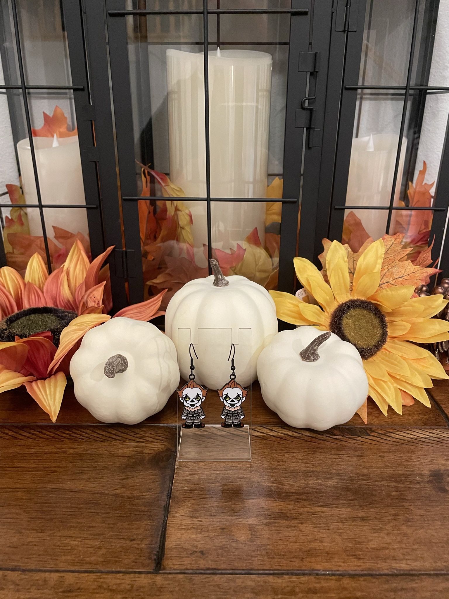 Halloween Horror Earrings - Pennywise - IT