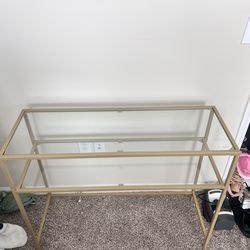 Gold Entry way table