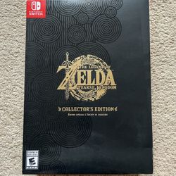 Legend Of Zelda Tears Of The Kingdom Collectors Edition Switch Game 