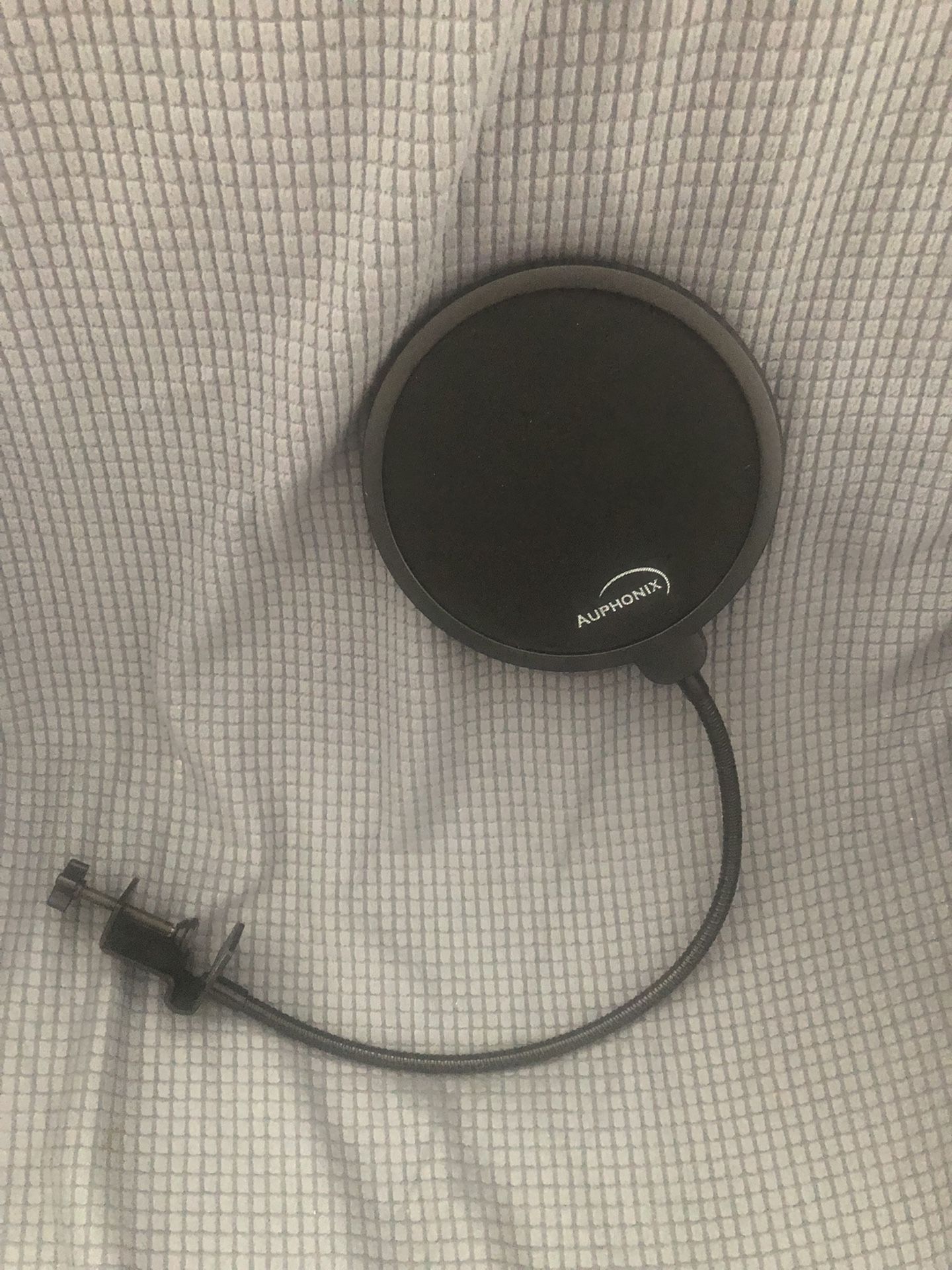  Auphonix Microphone Pop Filter Black 6 Inch Diameter 