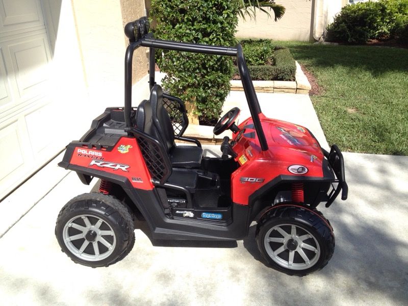 Polaris Ranger RZR Peg Perego “24 volt” off road kids vehicle-$375