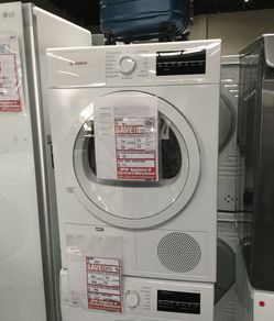Dryer electric dryer frontload by Bosch original price $989 our price $810 prices are negotiable