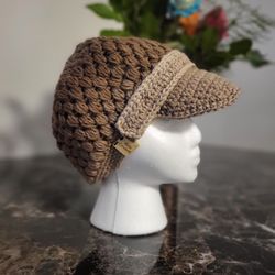 Newsboy Style Cap