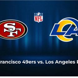 NFL Los Angeles Rams Vs San Francisco 49ers TNF Oct 2nd