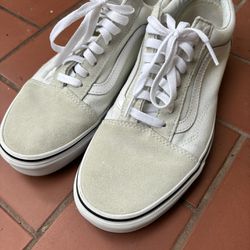 Vans Off White Old Skool Shoes Men’s Size 9