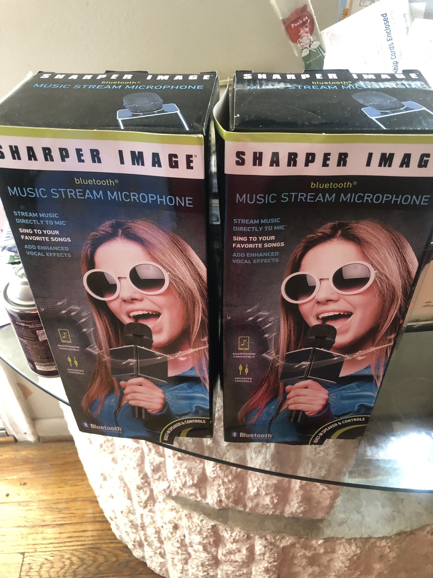 Karaoke microphones