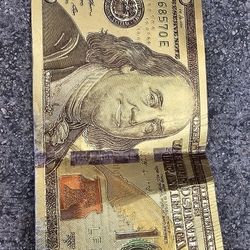 $100 Bill(Gold)