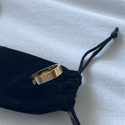 18K Gold Plated Cubic Zirconia Ring 