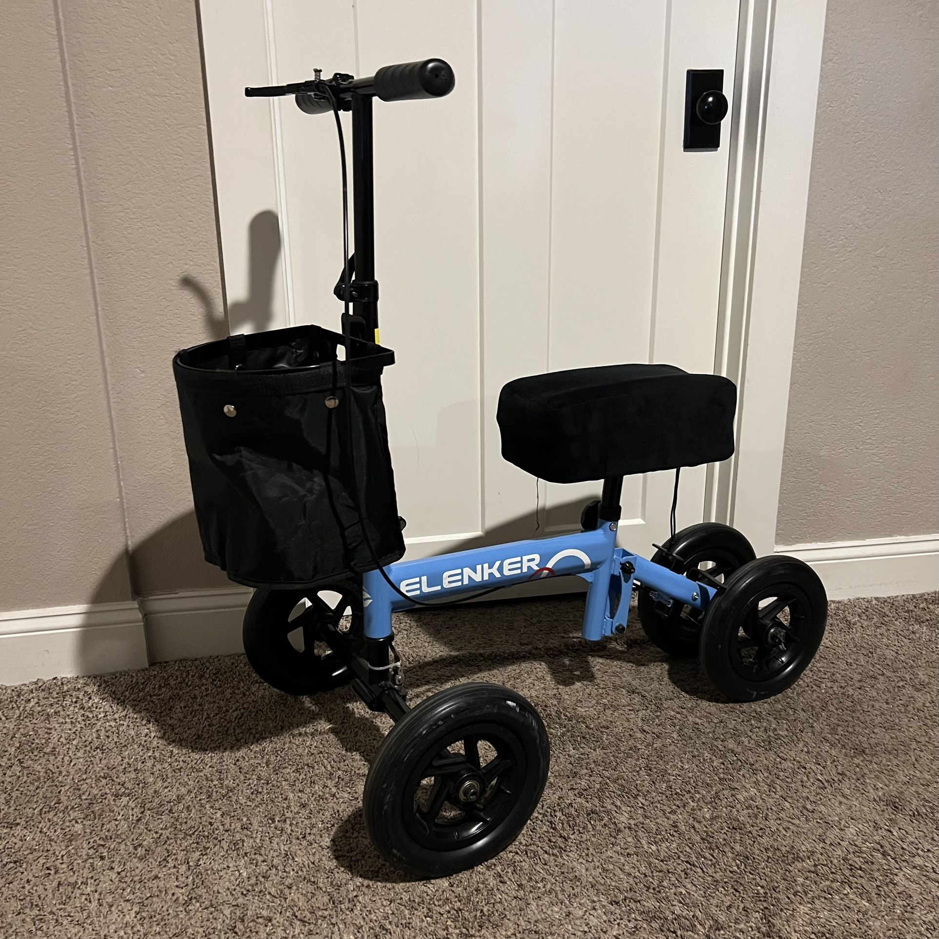 Elonker Knee Scooter, iWalk Crutch, Forearm Crutches, & Standard Crutches w/ Pads