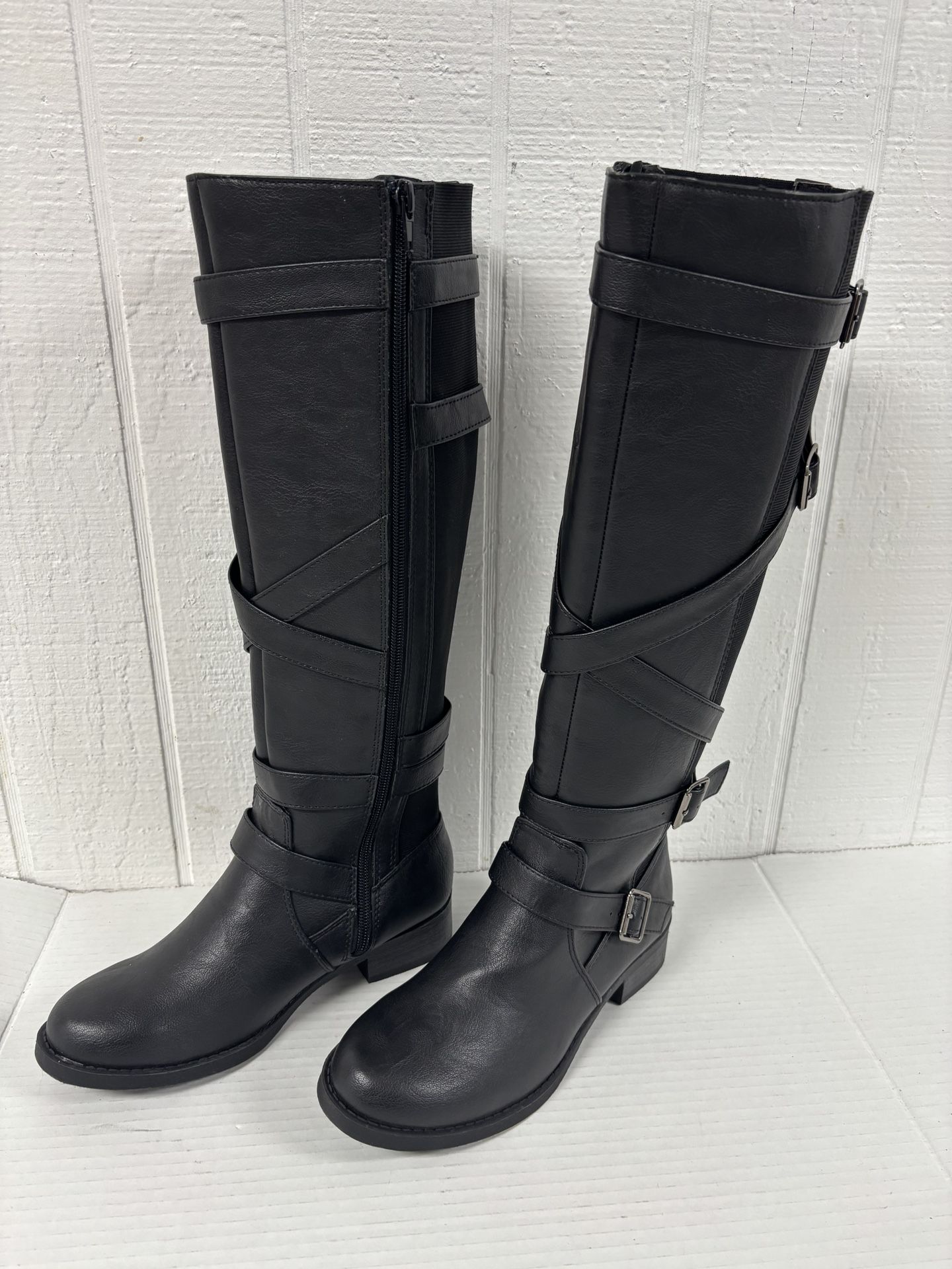 Size 6 Black Tall Riding Boots