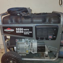Briggs & Stratton 5500 WATT generator