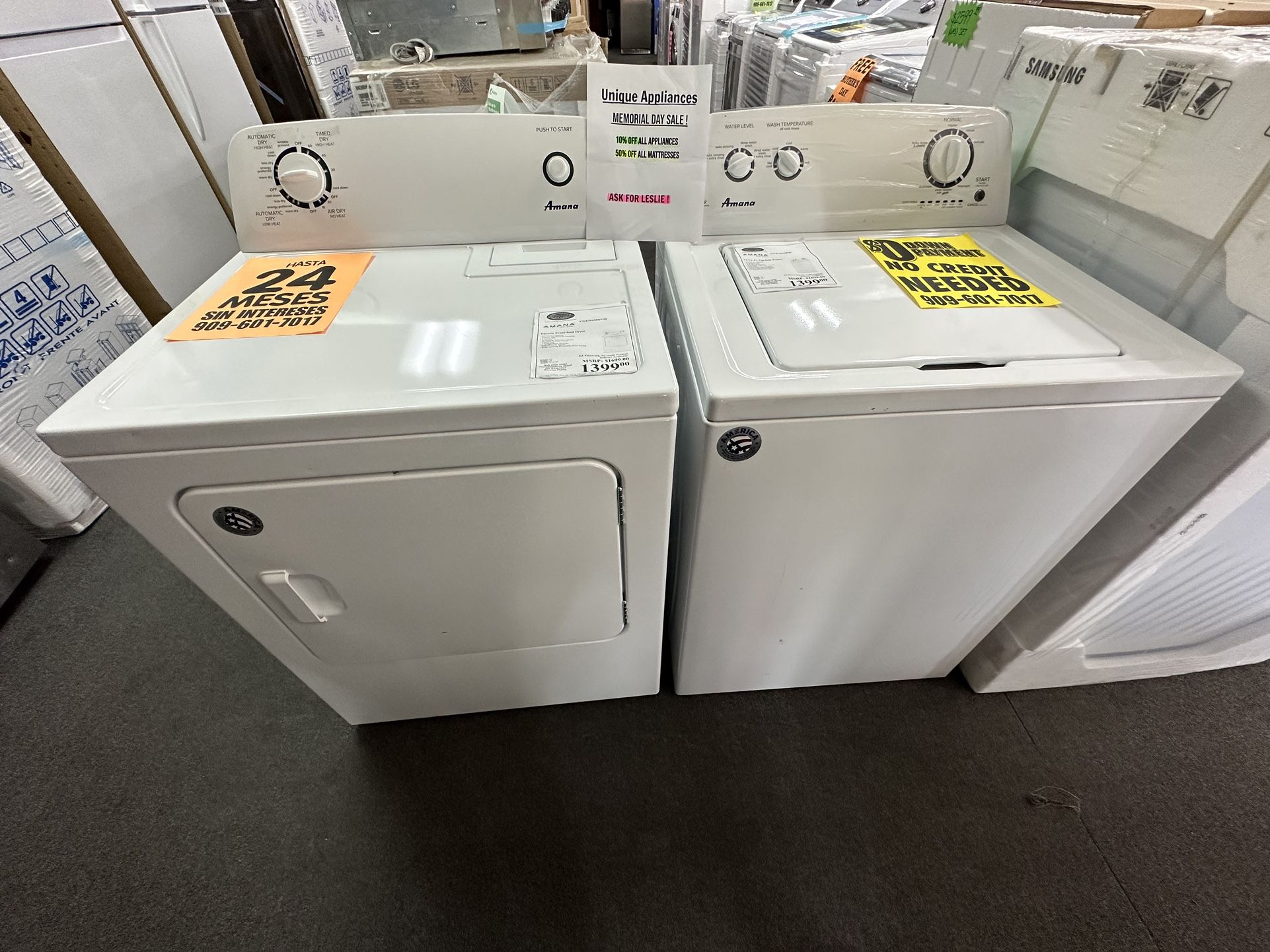 Amana Washer And Dryer Set for Sale in San Bernardino, CA OfferUp