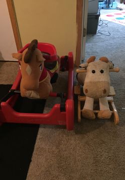 Cow and Horse Rockers