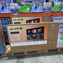 65 “ LG smart 4K LED HDR TV 