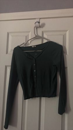 Cotton on green cardigan- size M