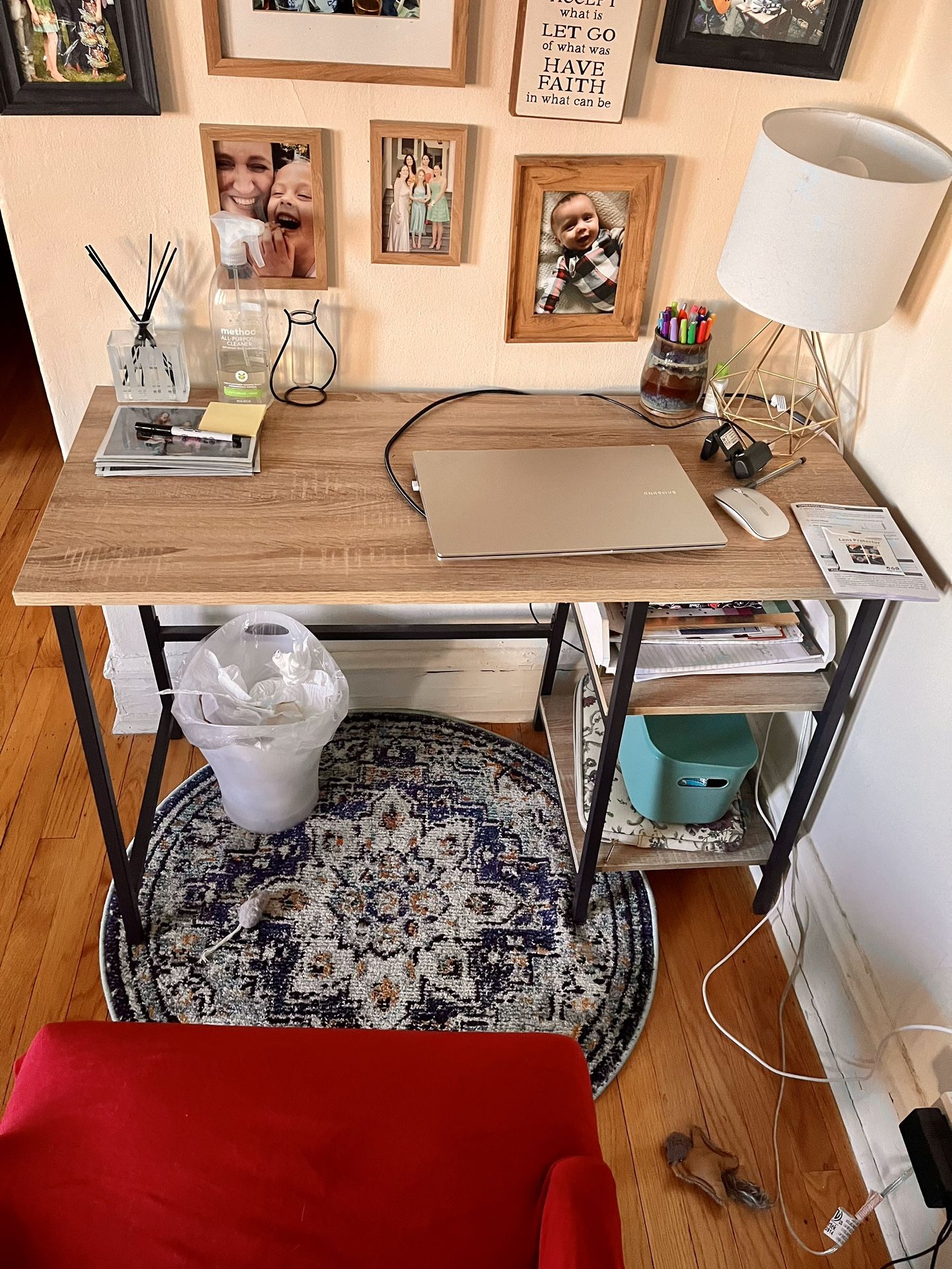 Simple Wood Desk