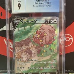 Greedent V ALT ART Fusion Strike CGC 9