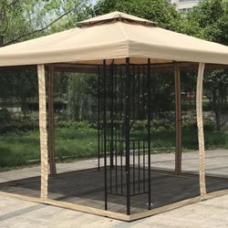 Steel Patio Gazebo Frame. Read Description 1st 